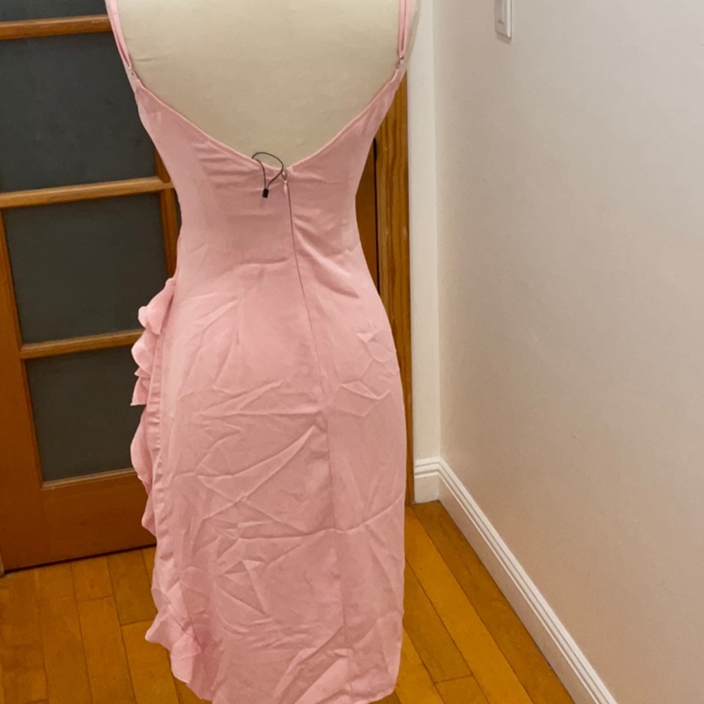 More To Come Natasha Ruffle Midi Dress, Size: XS - Picture 8 of 11